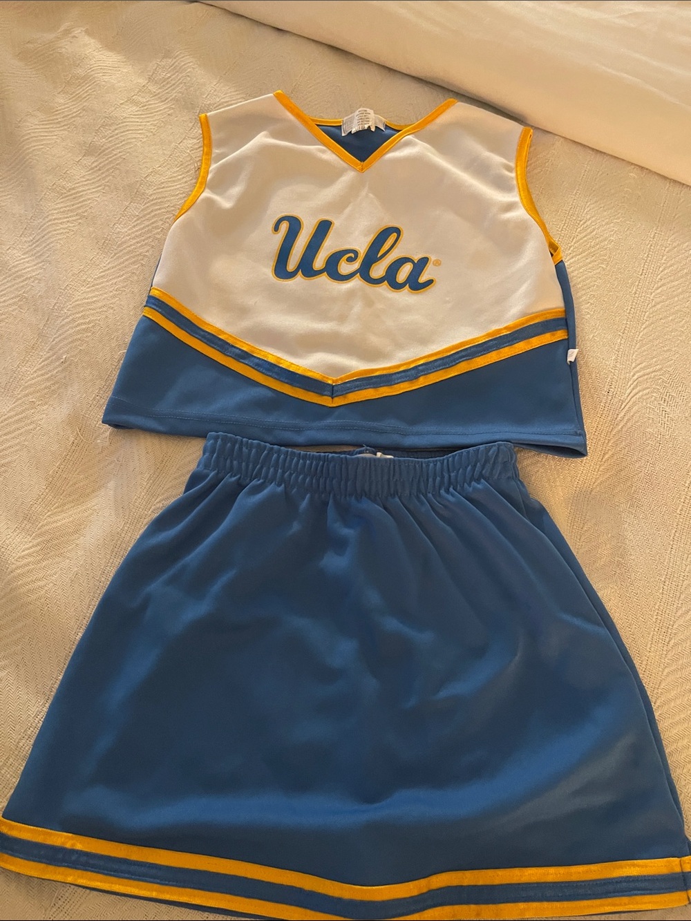 Ucla Kids Cheer Matching Set in Blue and Gold